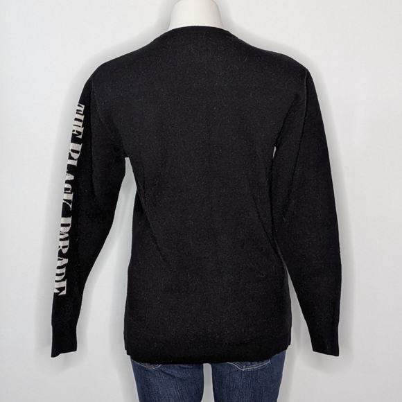 My Chemical Romance The Black Parade Black White Long Sleeve Sweater S - Picture 5 of 7